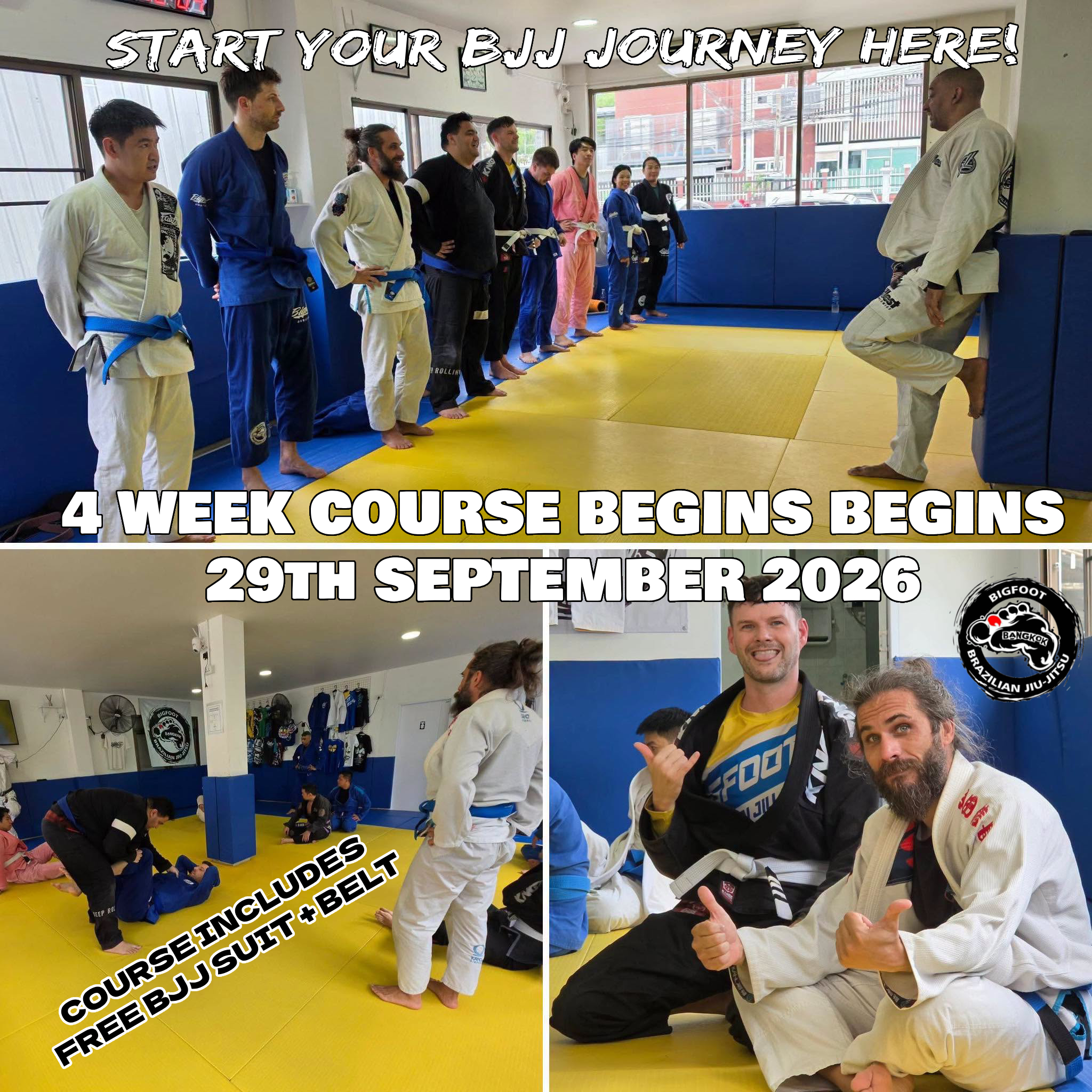 BJJ Intro Course - 29th September 2026